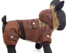 Load image into Gallery viewer, Large Dog Winter Hooded Jacket
