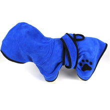 Load image into Gallery viewer, Pet Dog Bathrobe Bath Towel

