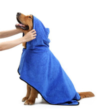 Load image into Gallery viewer, Pet Dog Bathrobe Bath Towel
