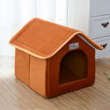 Load image into Gallery viewer, Foldable Winter Soft Pet House
