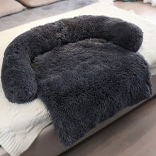 Load image into Gallery viewer, Long Plush Dog Bed Pet Cushion
