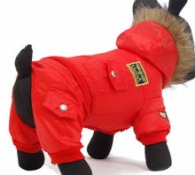 Load image into Gallery viewer, Large Dog Winter Hooded Jacket
