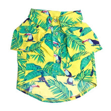 Load image into Gallery viewer, Summer Pet Printed Clothes For Dogs Floral Beach Shirt Jackets Dog Coat Puppy Costume Cat Spring Clothing Pets Outfits
