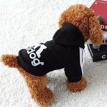 Load image into Gallery viewer, XS-9XL Adidog Pet Dog Clothes for Small Medium Big Large Dogs Cotton Hooded Sweatshirt Hot Selling Warm Two-Legged Pets Jacket
