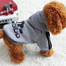 Load image into Gallery viewer, XS-9XL Adidog Pet Dog Clothes for Small Medium Big Large Dogs Cotton Hooded Sweatshirt Hot Selling Warm Two-Legged Pets Jacket
